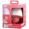 Enceinte sans fil lumineuse Mega Mush Rouge MOB Packaging 8