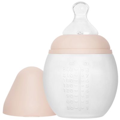 Biberon anti-colique en silicone Nude (240ml) Elhée