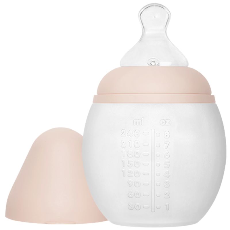 Biberon anti-colique en silicone Nude (240 ml) Elhée Produit 1