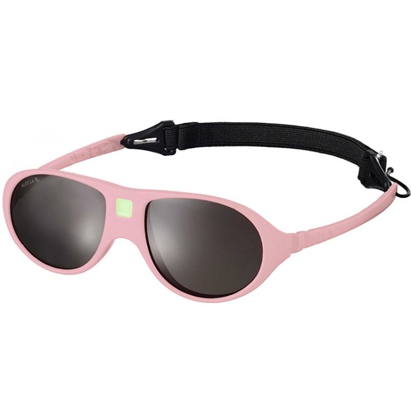 Lunettes de soleil incassables Jokala rose marshmallow (2-4 ans) KI et LA