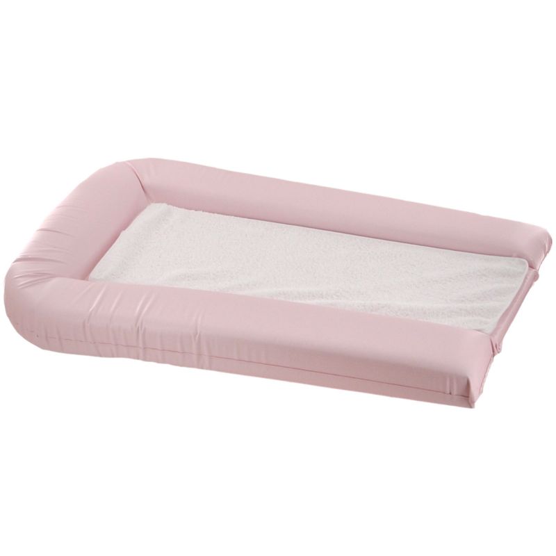 Matelas à langer et 2 éponges rose clair (42 x 70 cm) Domiva