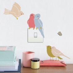 Stickers muraux oiseaux repositionnables Just a Touch - Mimi'lou