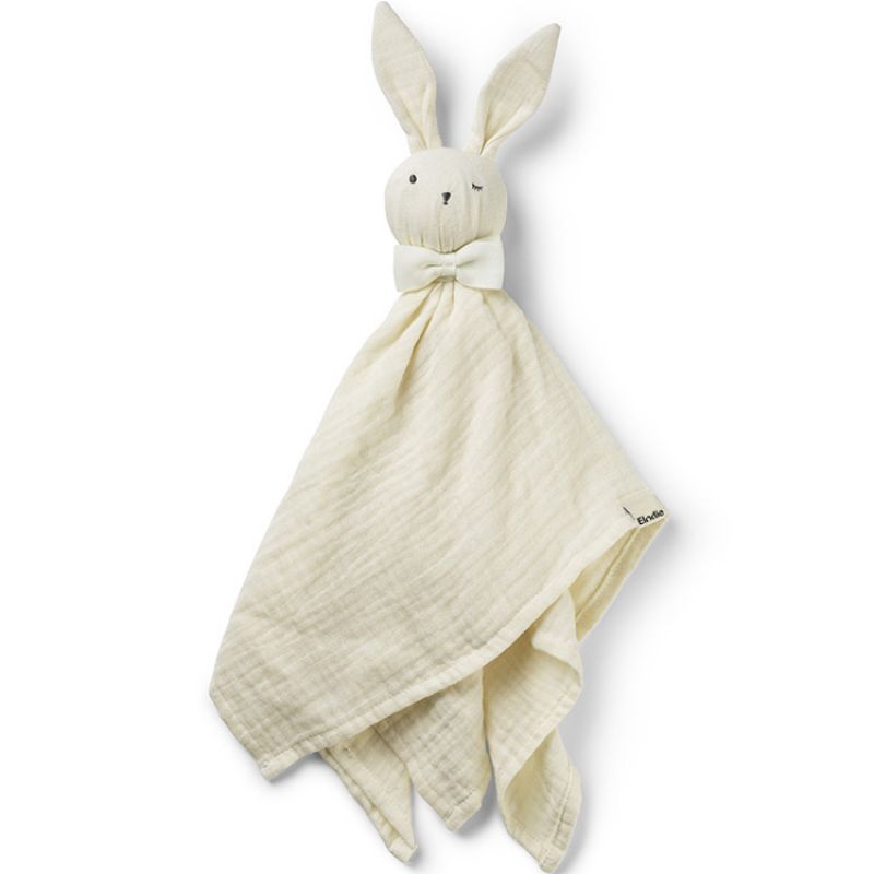 Doudou plat Blinkie lapin crème Bonnie Elodie Details