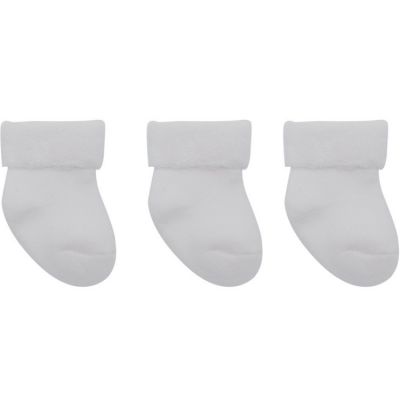 Lot de 3 paires de chaussettes blanc (pointure 17-18) Cambrass