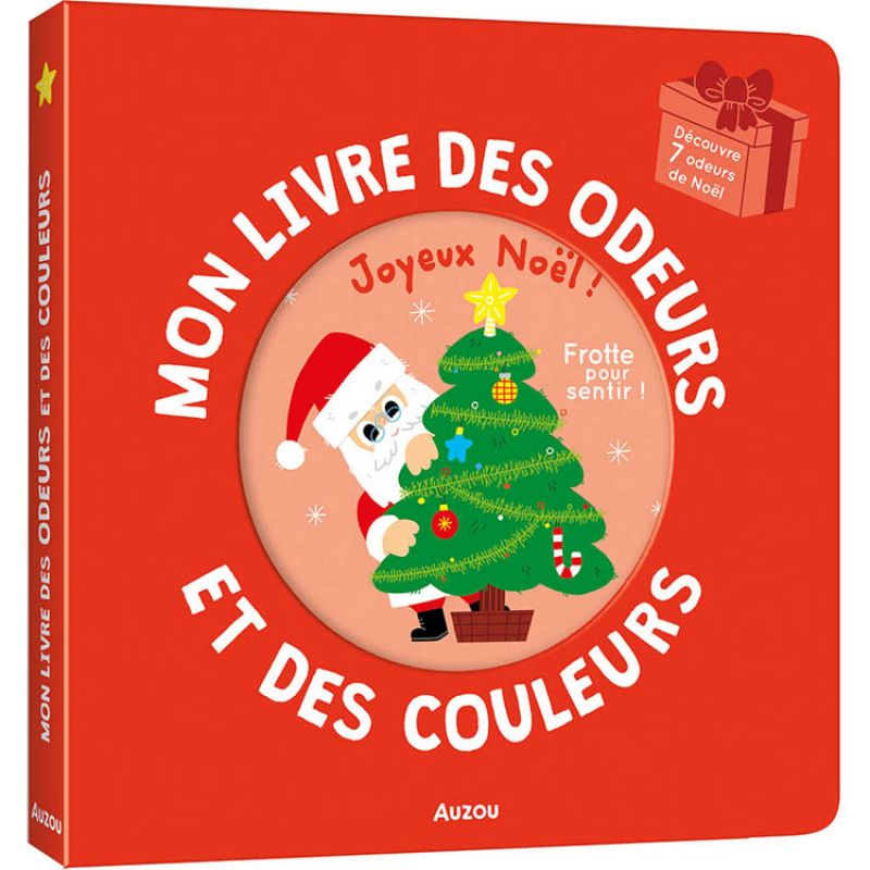 Mon livre des odeurs et des couleurs : Joyeux Noël ! Auzou Editions Produit 1