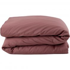 Housse de couette pur coton Bois de rose (100 x 140 cm) - Kadolis