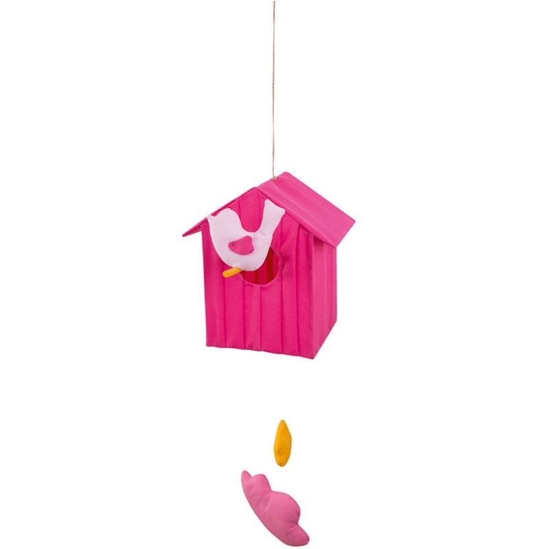 Cabane volante fuschia (50 cm) L'oiseau bateau