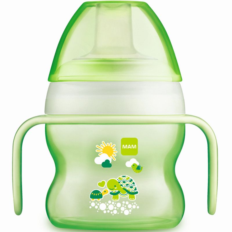 Tasse à bec souple tortue vert (150 ml) MAM