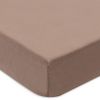 Lot de 2 draps housses en jersey Milky Coffee-Ivory (40 x 80 cm) Jollein Produit 3