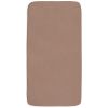 Lot de 2 draps housses en jersey Milky Coffee-Ivory (40 x 80 cm) Jollein Produit 5
