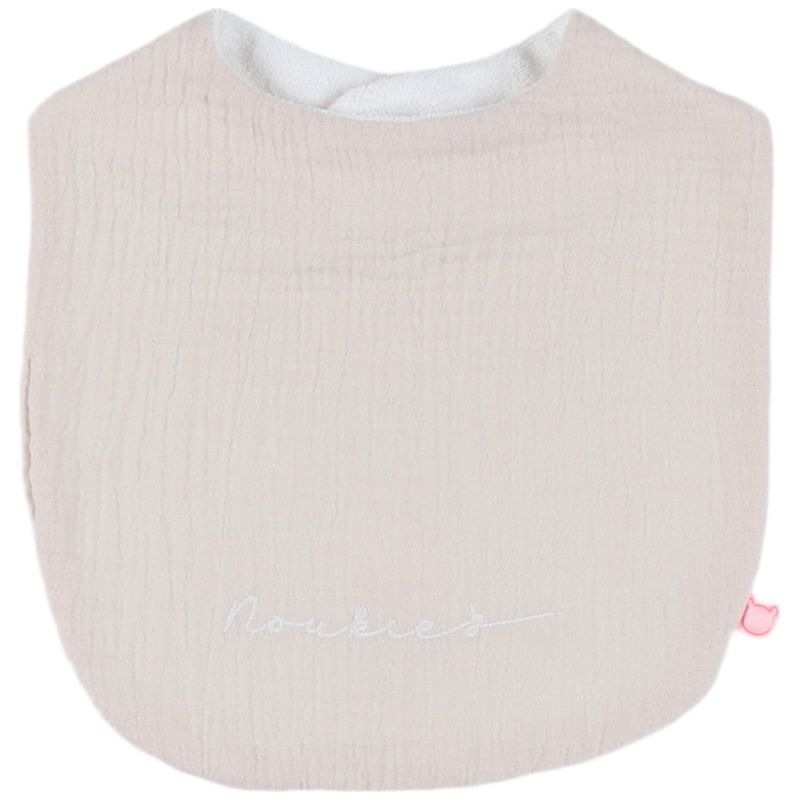 Lot de 3 bavoirs en mousseline bio Dinos Noukie's Produit 4