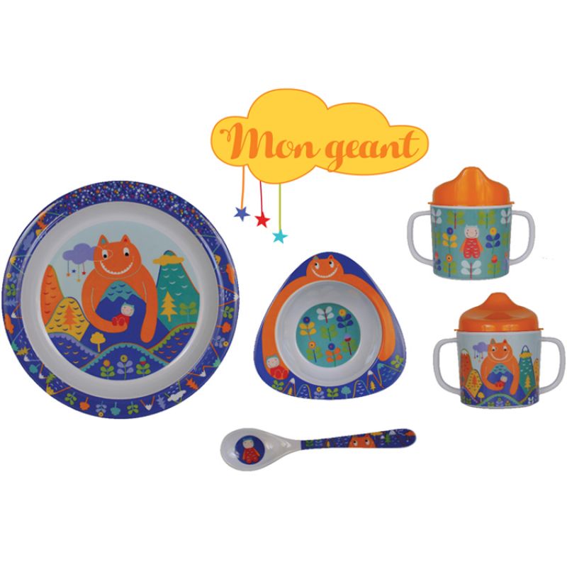 Coffret repas Mon Géant (4 pièces) Ebulobo