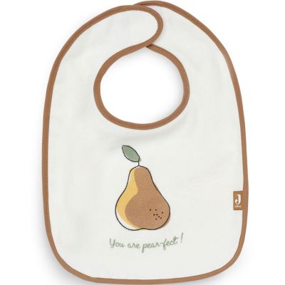 Lot de 3 bavoirs Pear poire