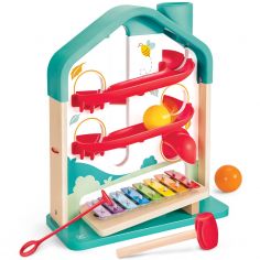 Toboggan musical avec xylophone - Hape
