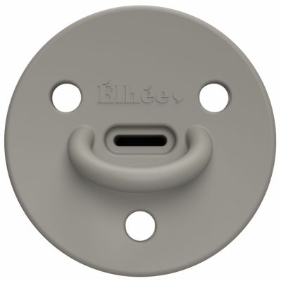 Sucette physiologique Choochoo Kaki (6 mois et +) Elhée