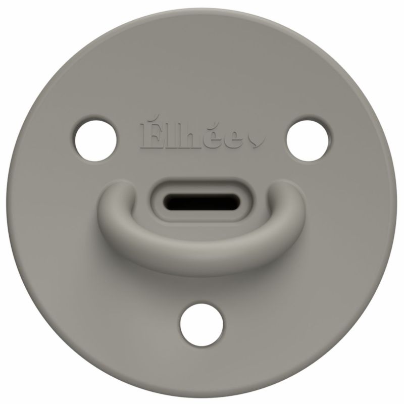 Sucette physiologique Choochoo Kaki (6 mois et +) Elhée Produit 1