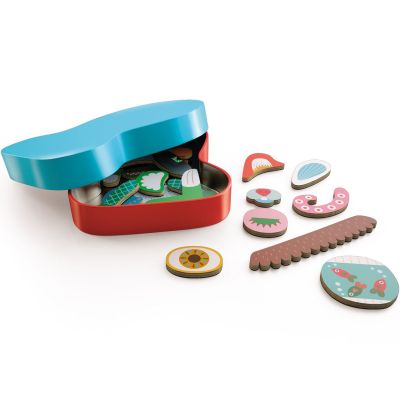 Jeu magnétique Inzebox Monstro (82 pièces) Djeco