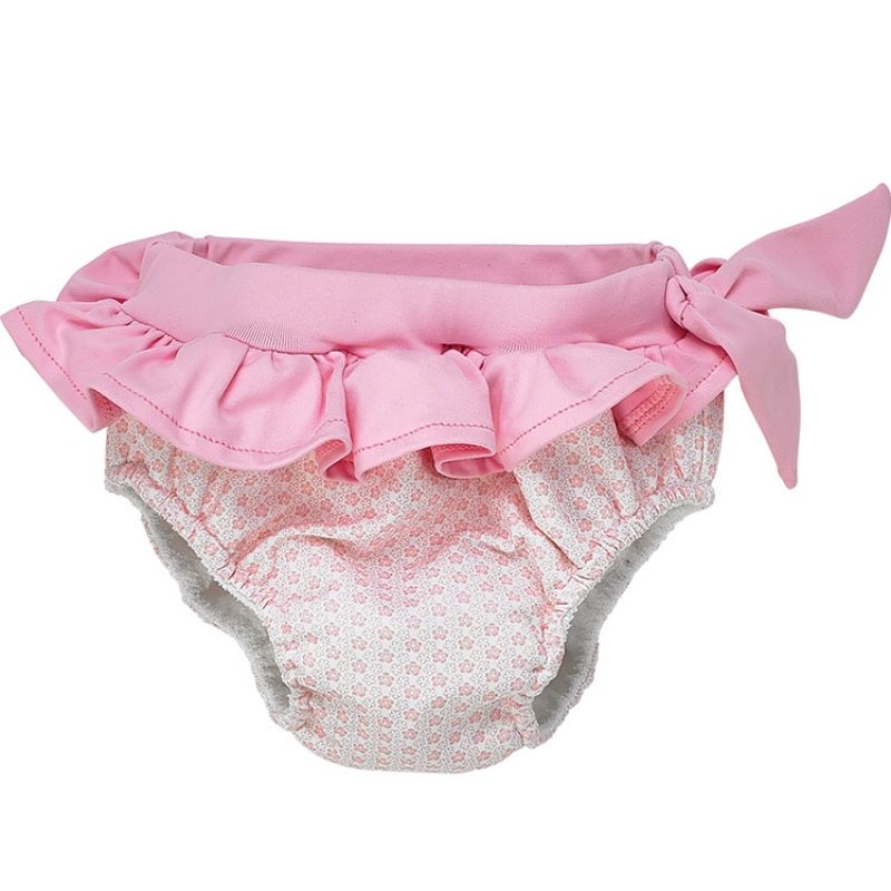 Maillot de bain culotte double protection Cocon Girl (3-6 mois) Archimède