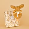 Peluche musicale Lapin Doudou ocre (20 cm) Doudou et Compagnie Ambiance 2
