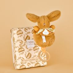 Peluche musicale Lapin Doudou ocre (20 cm)