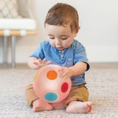 6 balles souples sensorielles INFANTINO - multicolore, Jouet