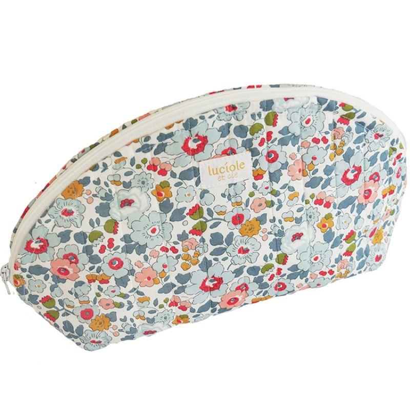Trousse de toilette demi-lune Betsy Luciole et Cie