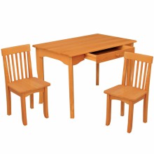 Ensemble table et 2 chaises Avalon miel  par KidKraft