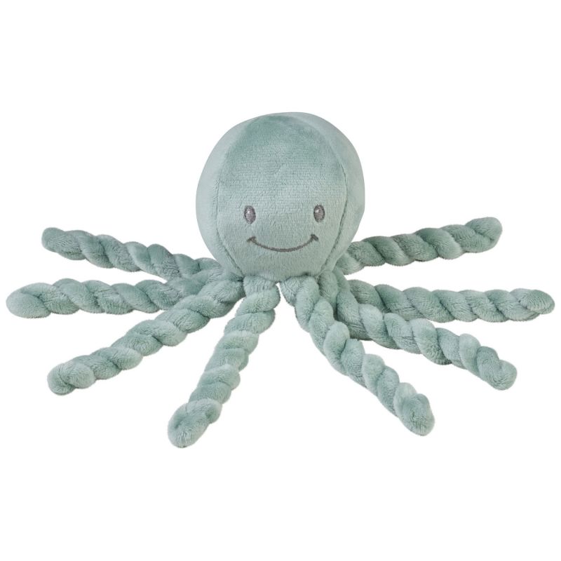 Peluche pieuvre Lapidou Vert de gris (23 cm) Nattou Produit 1