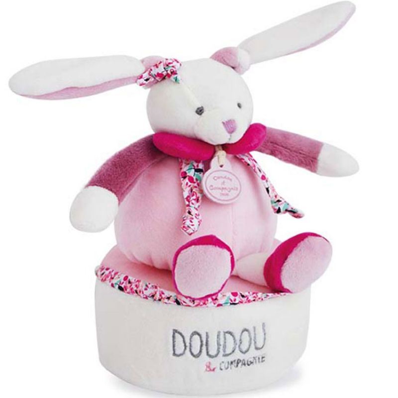 Boîte à musique lapin Cerise Doudou et Compagnie