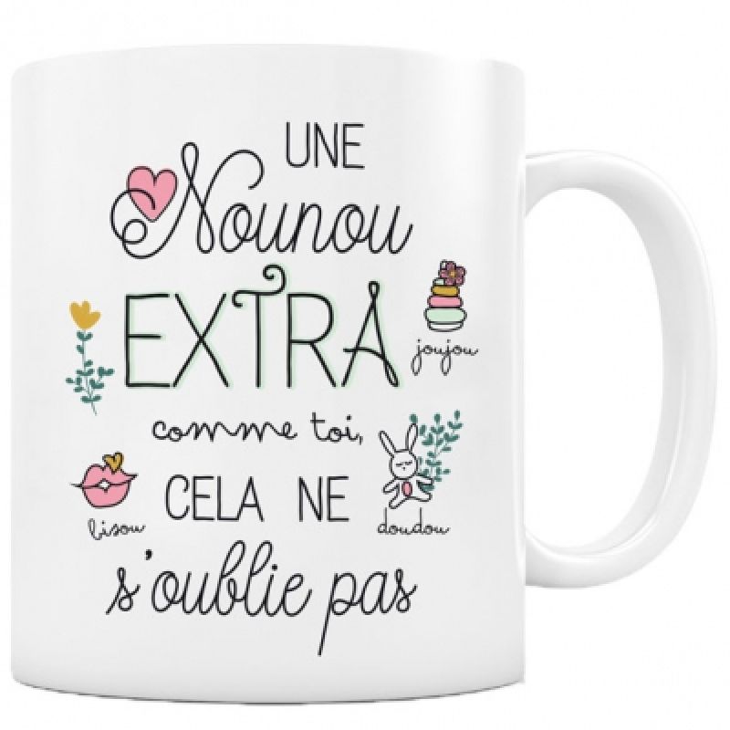 Mug Nounou extra Créa Bisontine