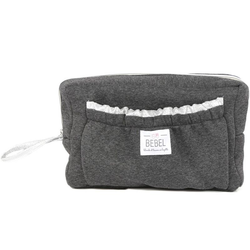 Trousse de toilette gris anthracite New Jersey BEBEL