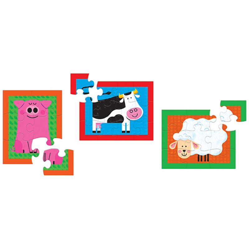 Malette Mon premier puzzle Basse-cour Crocodile Creek Produit 3