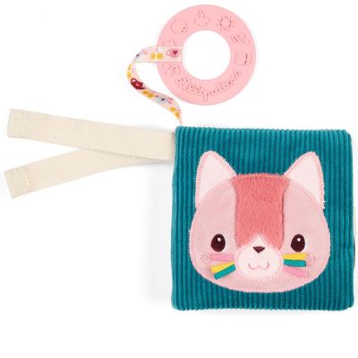 Imagier en tissu Jeanne le chat