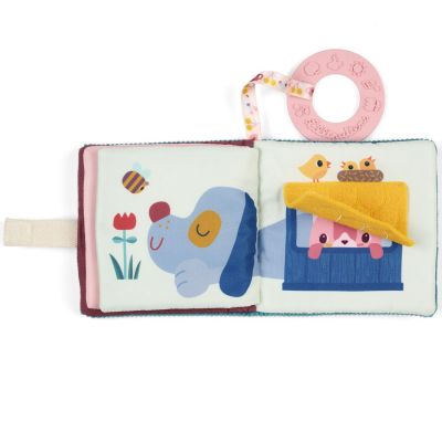 Imagier en tissu Jeanne le chat