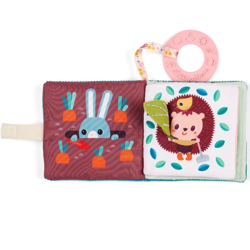 Imagier en tissu Jeanne le chat Lilliputiens Produit ouvert 4