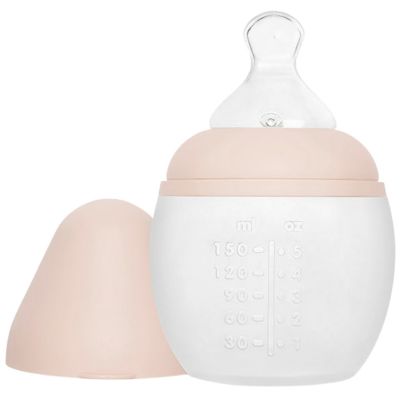 Biberon anti-colique en silicone Nude (150ml) Elhée