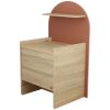 Commode à langer évolutive en bureau Arche Terracotta Sauthon mobilier Produit 3