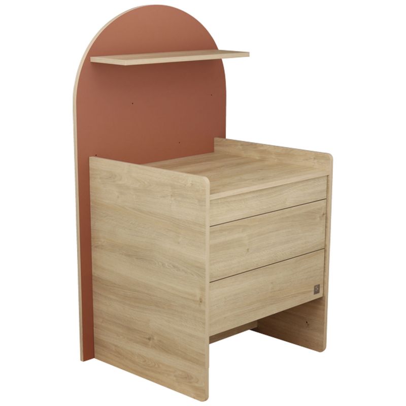 Commode à langer évolutive en bureau Arche Terracotta Sauthon mobilier Produit 4