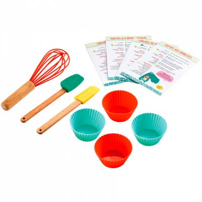 Kit d'ustensiles de cuisine Les cupcakes de l'Hippopo Maison Petit Jour