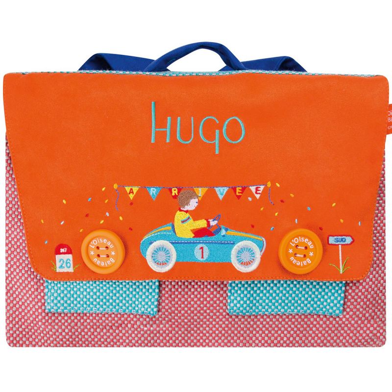Cartable Les P'tits cartables Cabriolet (personnalisable) L'oiseau bateau