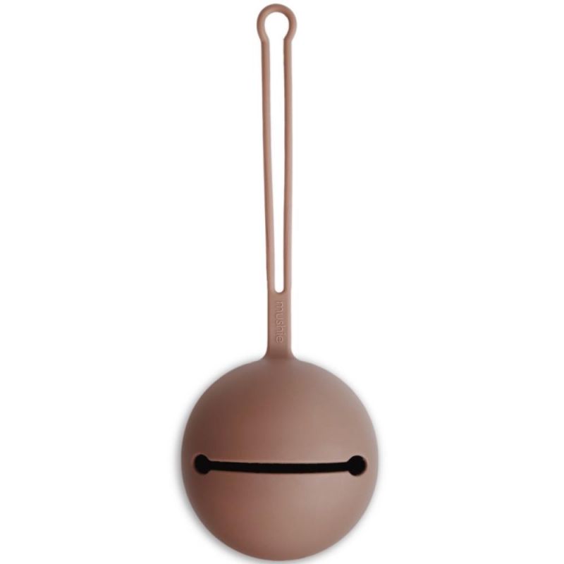Range sucette en silicone Cloudy mauve Mushie