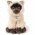 Variation Beige, brun et crème du produit Peluche Eddie le Siamois (17 cm) de la marque BT Chaps