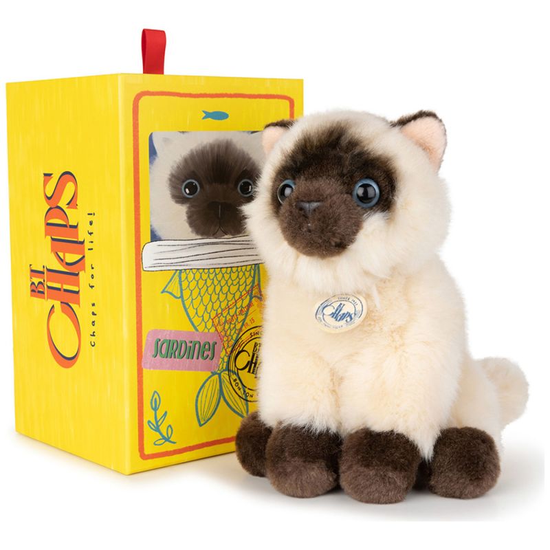 Peluche Eddie le Siamois (17 cm) BT Chaps Packaging 2