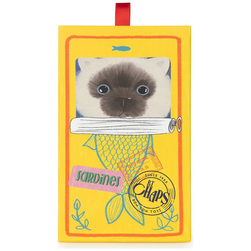 Peluche Eddie le Siamois (17 cm) BT Chaps Packaging 6