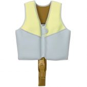 Gilet de natation bleu et citron vert (2-6 ans)