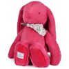 Peluche Lapin Fleurette Fuchsia (50 cm) Doudou et Compagnie Produit 1