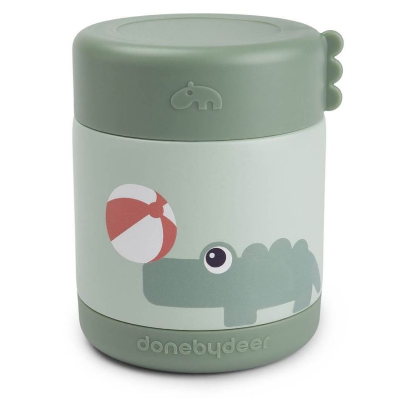 Boîte repas isotherme Playground Vert (300 ml) Done by Deer Produit 1