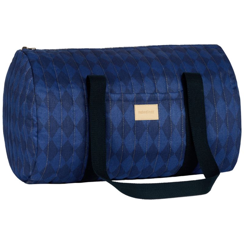 Sac week-end Hyde Park Denim Blue Diamonds Nobodinoz Produit 1