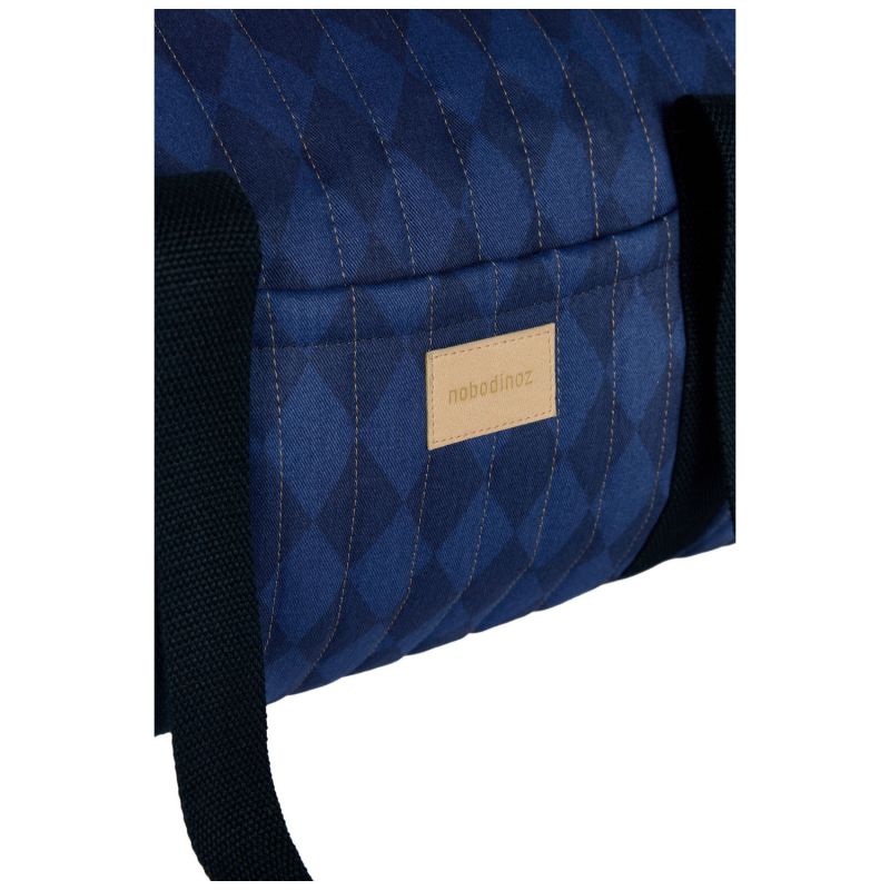 Sac week-end Hyde Park Denim Blue Diamonds Nobodinoz Produit 2