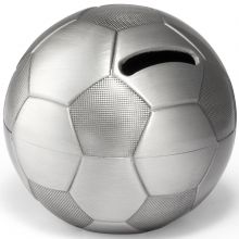 Tirelire Ballon de football effet mat  par Zilverstad